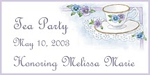 Favor Tag Tea Party